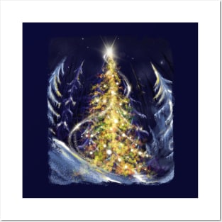 Magic Christmas Tree Posters and Art